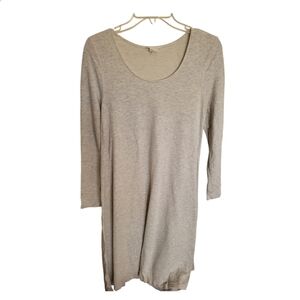 Ingrid & Isabel Heather Gray Long Sleeve Dress Size Small